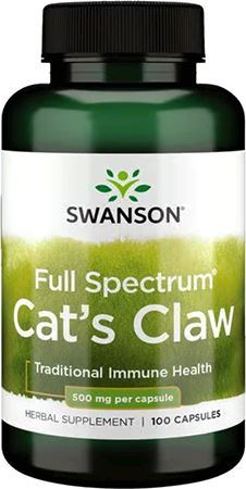 Swanson Full Spectrum Cats Claw 500 мг