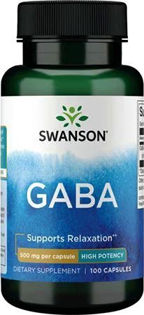 Swanson GABA High Protency 500 мг