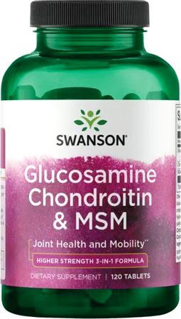 Комплекс хондропротекторов Glucosamine Chondroitin MSM от Swanson