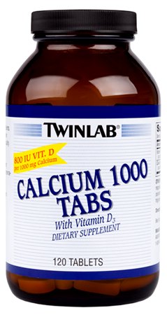 Calcium 1000 Tabs with Vitamin D от Twinlab