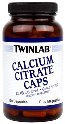 Twinlab Calcium Citrate Caps