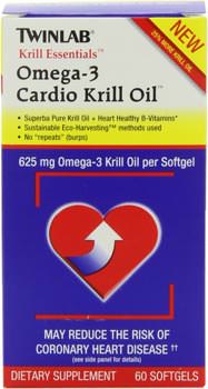 Омега-3 Krill Essentials Omega-3 Cardio Krill Oil от Twinlab