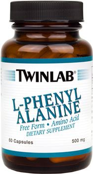 Фенилаланин Twinlab L-Phenylalanine 500mg