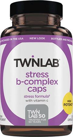 Витамины Б Twinlab STRESS B-COMPLEX