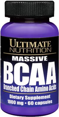 Аминокислоты Massive BCAA 1000mg от Ultimate Nutrition