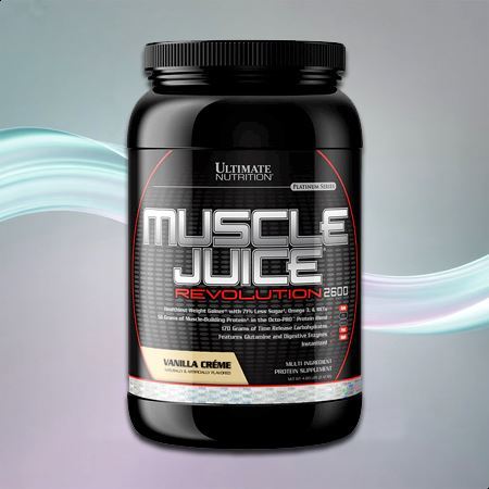 Высококалорийный гейнер Muscle Juice Revolution 2600 от Ultimate Nutrition 2120г