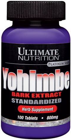 Йохимбин Yohimbe Bark Extract 800mg от Ultimate Nutrition