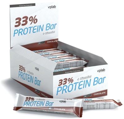 Батончик Protein Bar 33% от Vplab