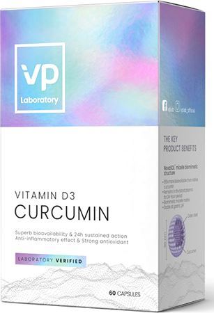 Куркумин и витамин Д3 Curcumin Vitamin D3 от Vplab