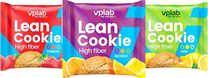 Протеиновое печенье Vplab Lean Cookie
