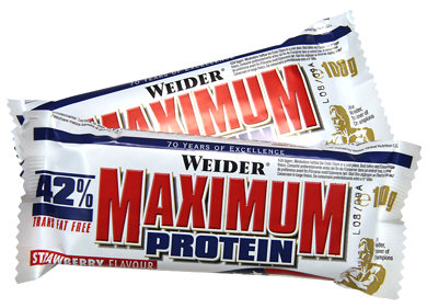 Протеиновый батончик Weider 42% Maximum Protein Bar