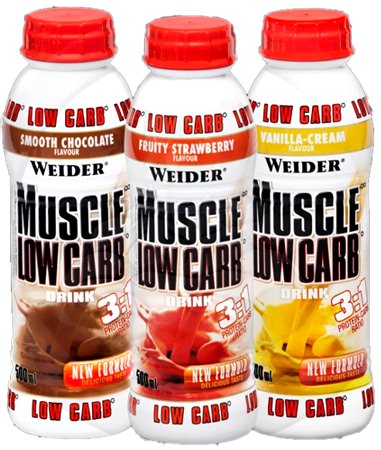Протеиновый коктейль Muscle Low Carb Drink от Weider