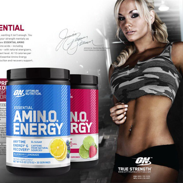 Незаменимые аминокислоты Essential Amino Energy от Optimum Nutrition с кофеином